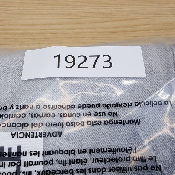 PURPLE BRAND Mens Jeans Size 31 Light Gray Wash Flare Leg Slim Fit P004 $320 - Picture 8 of 8